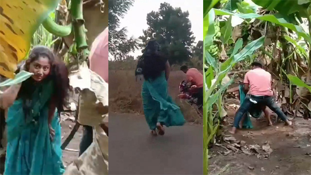 Banana Garden Outdoor – Mature Bhabi Affair Fucking